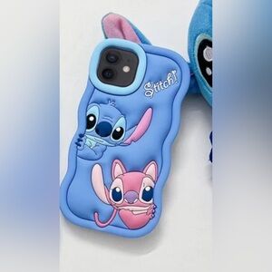 Stitch Soft Non-slip Mobile Cover Case For IPhone 15 Pro Max (New with tags).